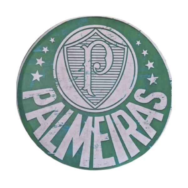 Painel Tecido Redondo Palmeiras